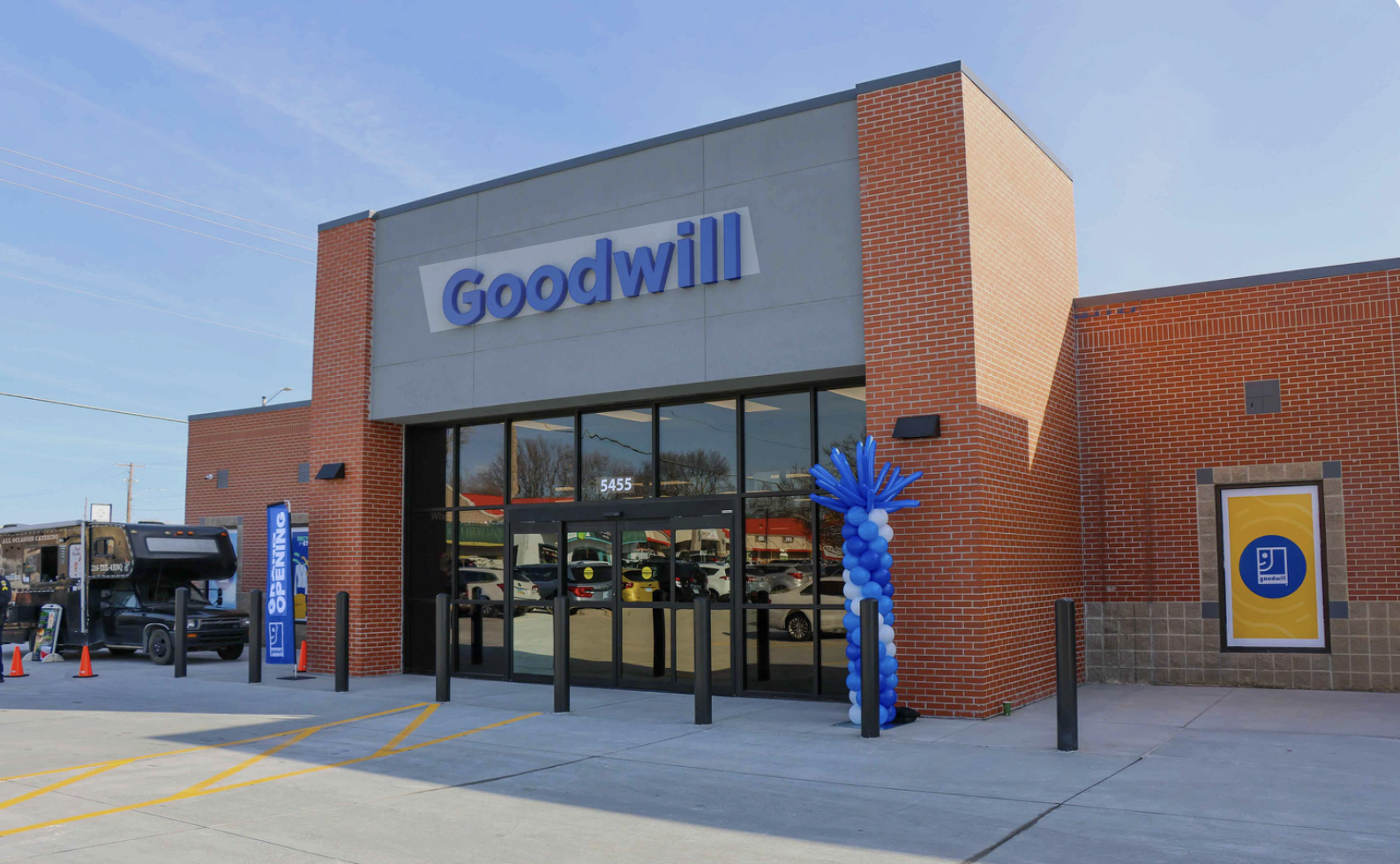 This Goodwill store opened in 2024 in Wichita, Kansas.