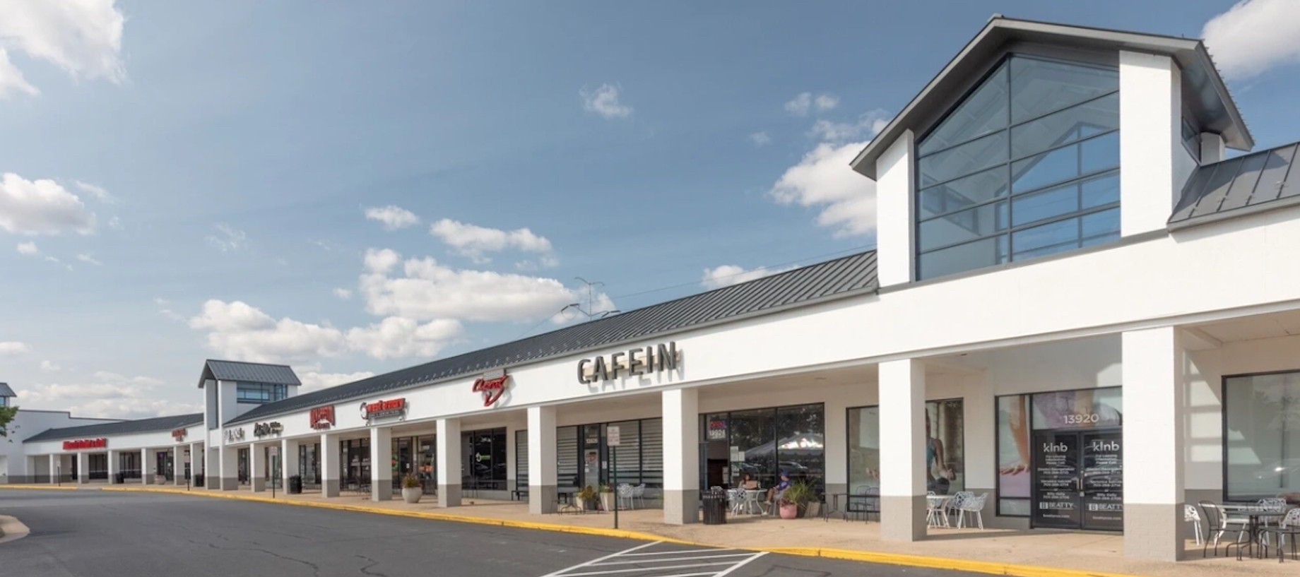 After a paint job, new landscaping, parking lot lighting upgrades, wayfinding signage, outdoor seating and façade work on Sul