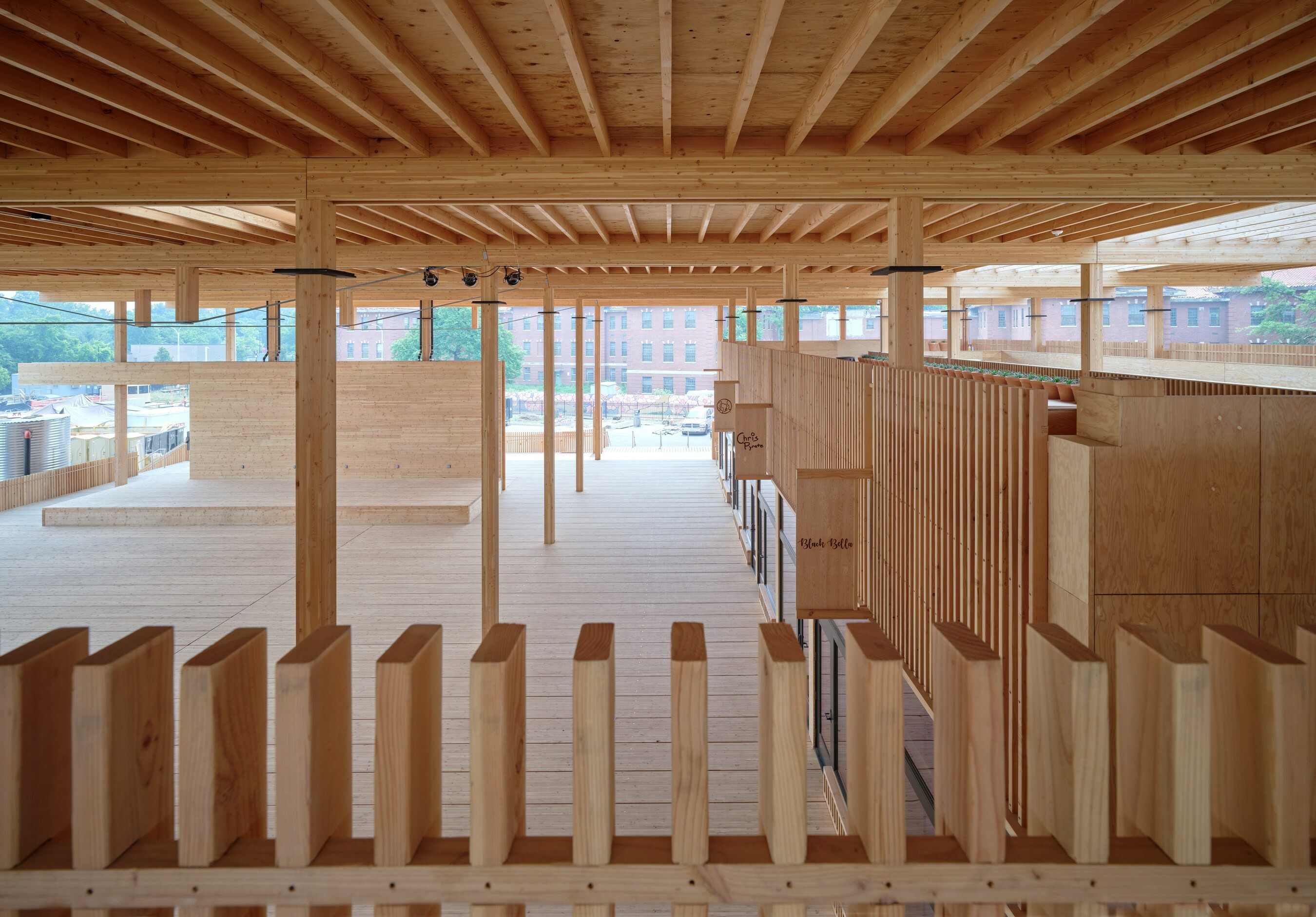 The center is envisioned as a community gathering space.