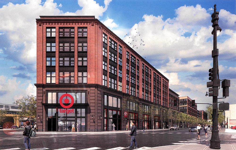 A small-format target store planned for Logan Square, in Chicago