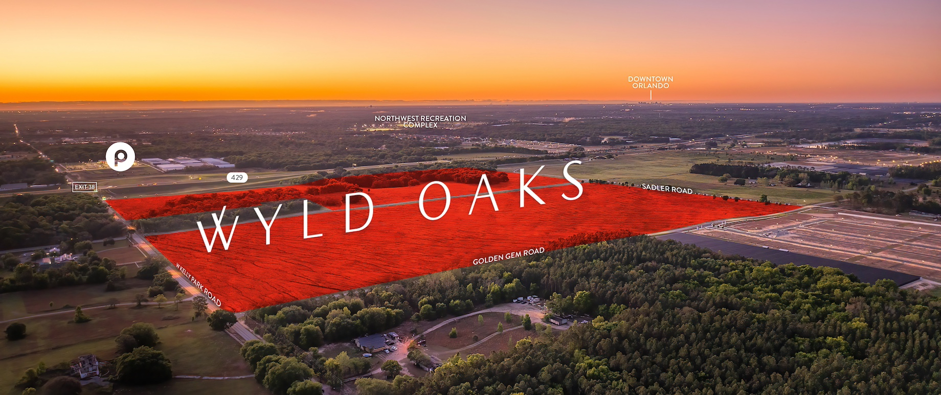 Evans Properties took full ownership of the 303 acres of undeveloped land in 2021, sold 88 acres for industrial development a