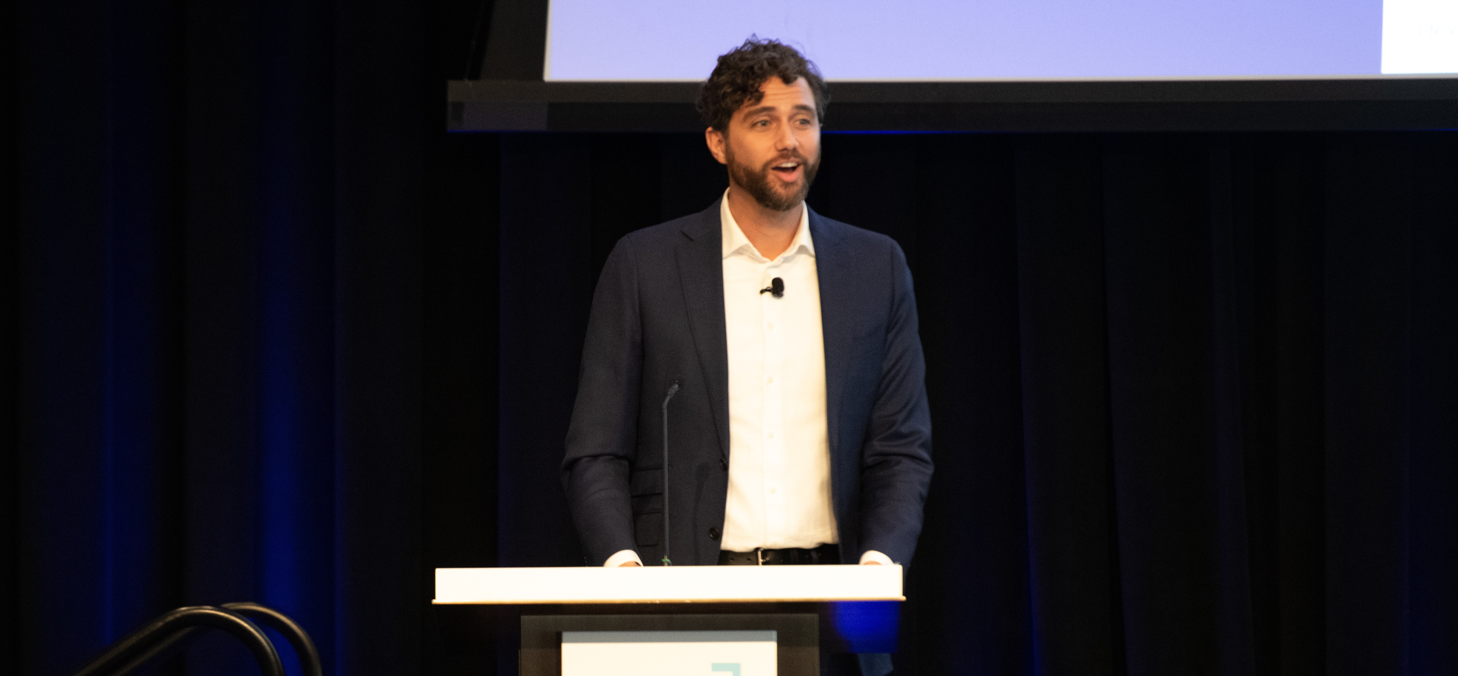 Cory Thompson speaking at Urban Edge Properties’ 2023 Investor Day