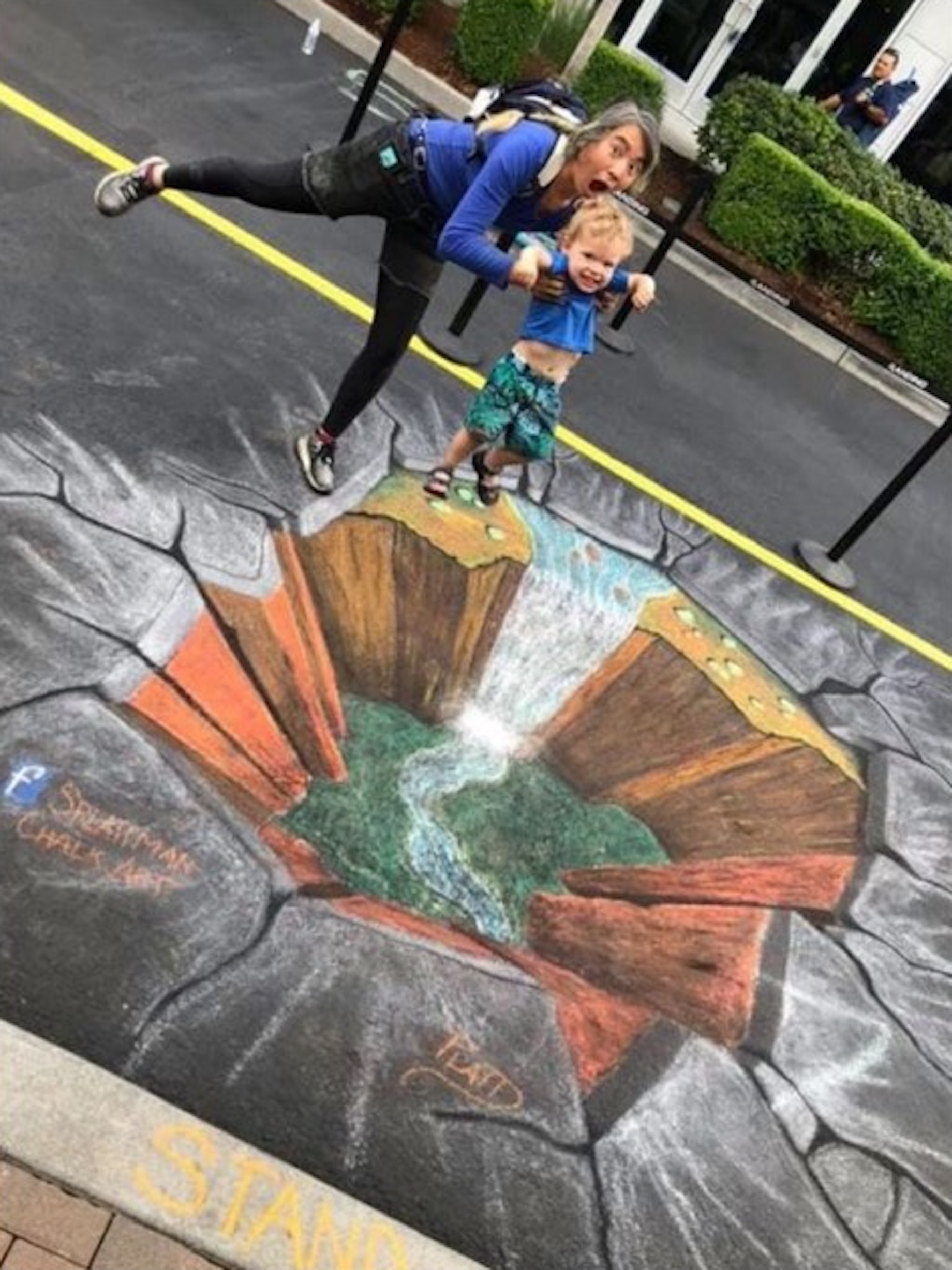 Chalk Fest at The Landing in Renton, Washington