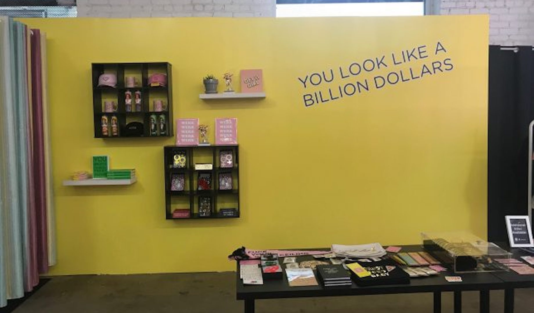 This Stacks House pop-up, which promotes financial empowerment for women, was dedicated largely to Instagram experiences. How