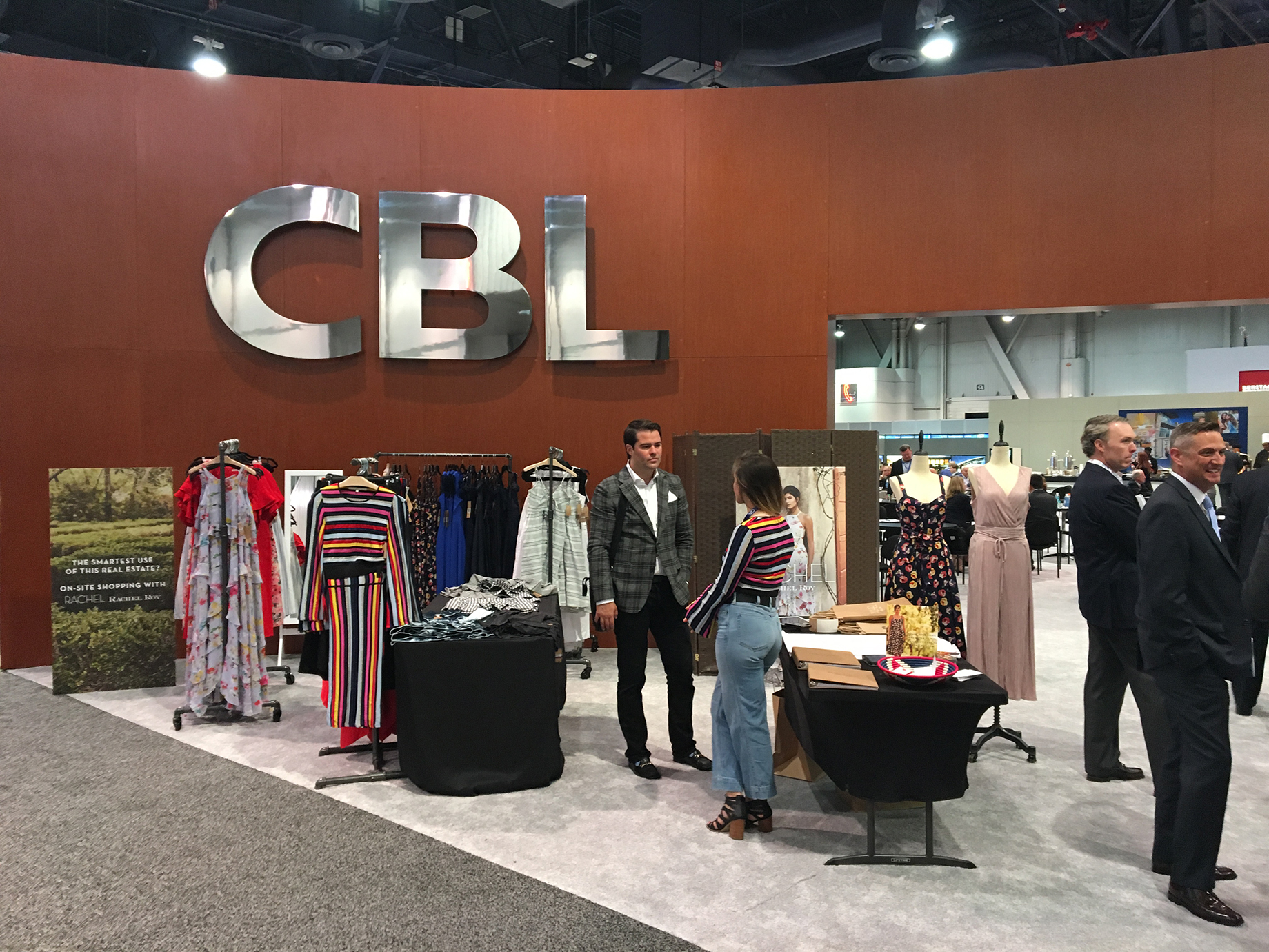 Attendees at RECon 2018 may have noticed Rachel Roy's pop-up shop at CBL's booth