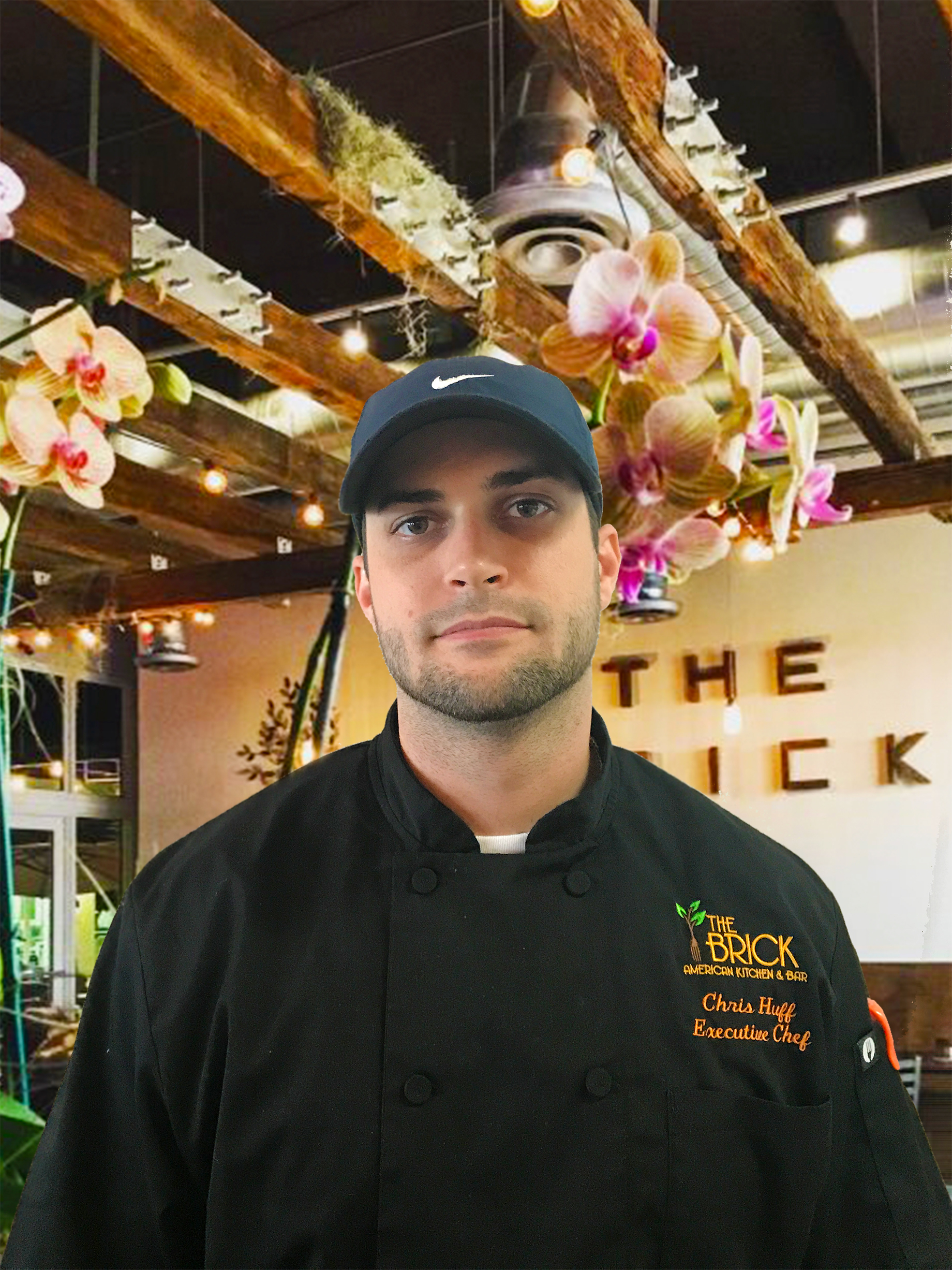 Chris Huff is head chef at Brick American Kitchen