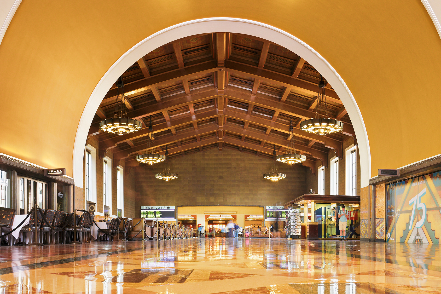 Union Station, in Los Angeles