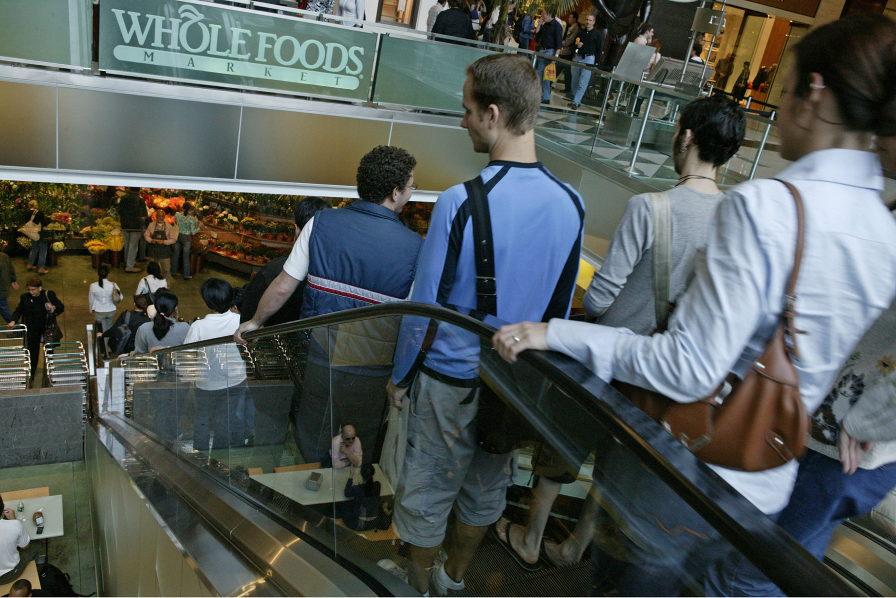 Whole Foods at the Shops at Columbus Circle, in New York City