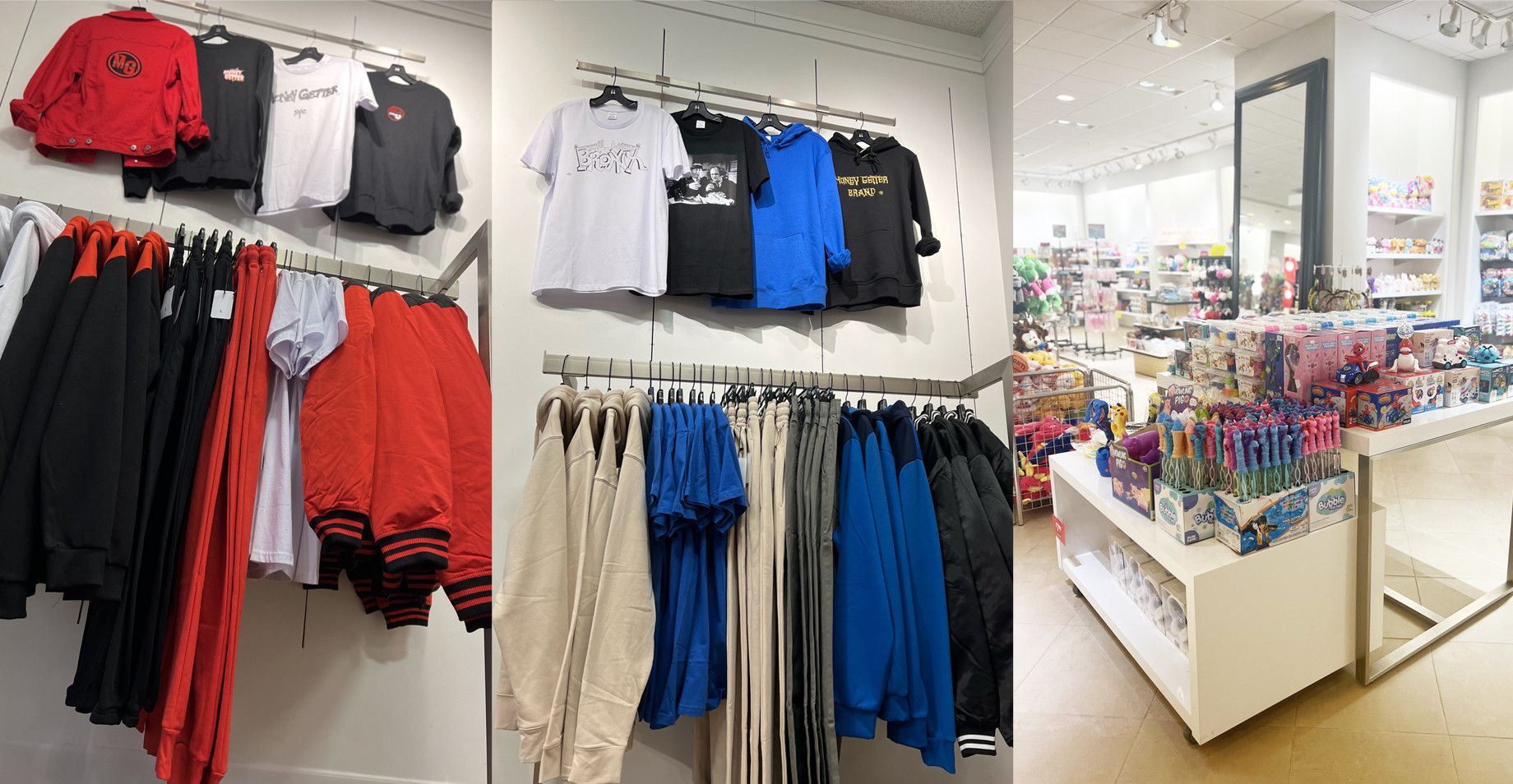 At Colonie Center in Albany, New York, MG Brand opened in the former Christopher & Banks and Cosmos opened in the former 