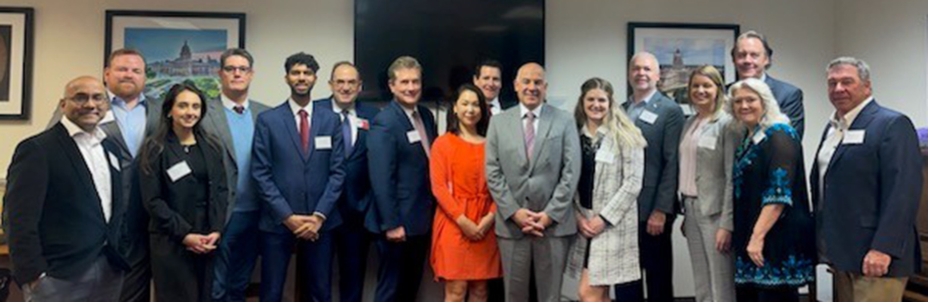 Texas ICSC members with Rep. Chris Turner (D-Grand Prairie), sponsor of HB 1826.