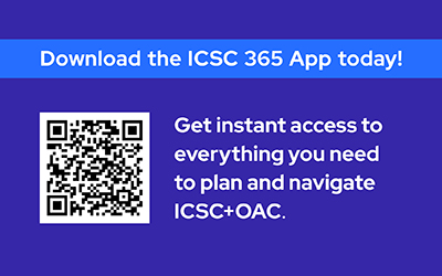 Download the ICSC 365 App today!